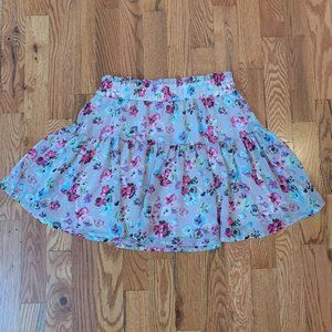 B Jewel Floral Skirt S